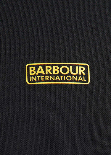 Barbour International Longsleeve Polo's  Legacy tipped ls polo - black 
