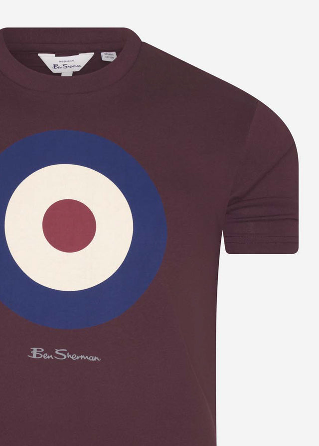 Ben Sherman T-shirts  Target tee - wine 