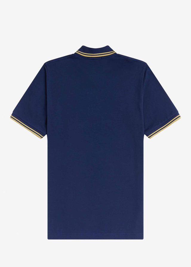 Fred Perry Polo's  Twin tipped fred perry shirt - french navy 