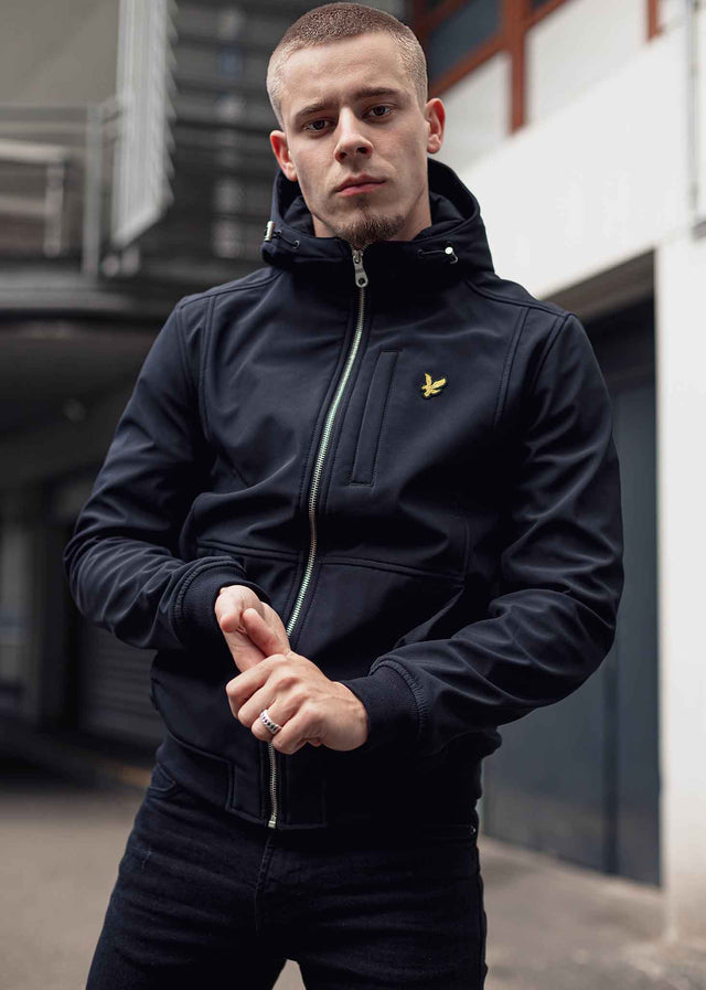 Lyle & Scott Jassen  Softshell jacket - jet black 
