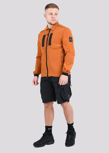 Marshall Artist Overshirts  Liquid ripstop - rust 