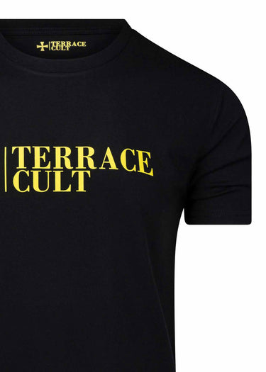 Terrace Cult T-shirts  Cult x logo tee aw - black 